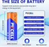 PKCELL 80PCS 12V Alkaline Battery Ultra 23A Batteries Long Lasting 12 Volt A23 Battery for Doorbells and Power Remote 5