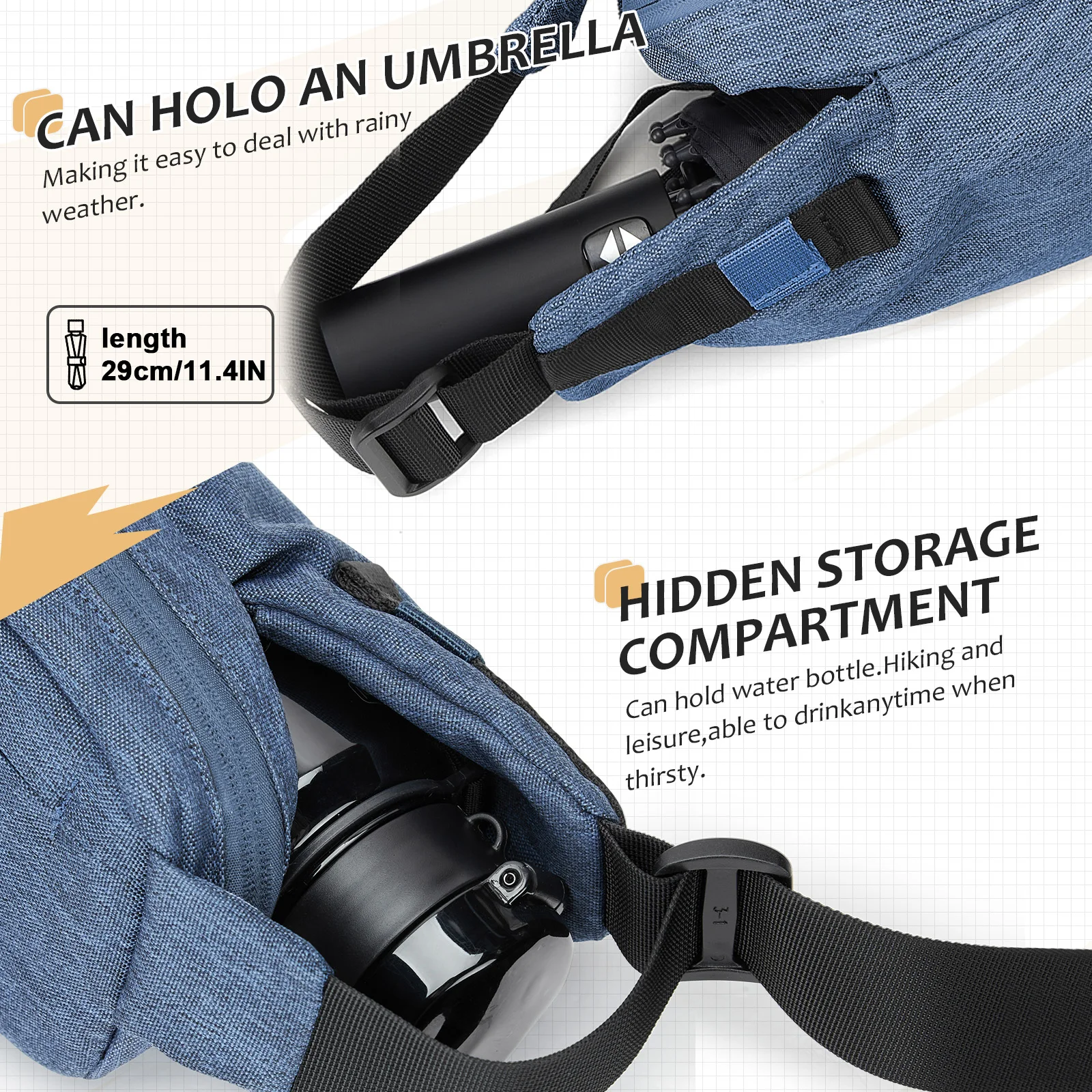 Fashionable Trendy Crossbody Bag, Shoulder Bag for Women and Men, Belt Bag for Travel, Sports, Running Mobile Phones Waist Bag