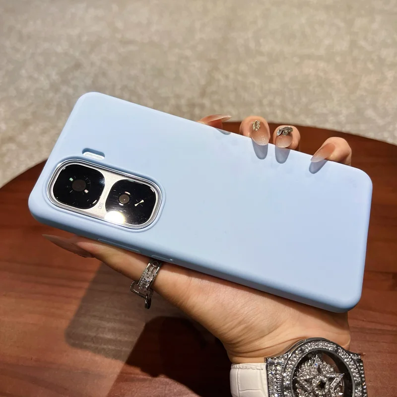 Soft Liquid Silicone Shockproof Colorful Luxury Back Case Cover