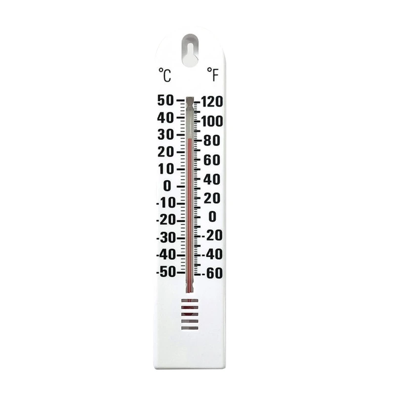 

Accurate Room Thermometer Indoor & Outdoor Room Temperature Monitor Easy Read Accurate Wall Thermometer for Home Office