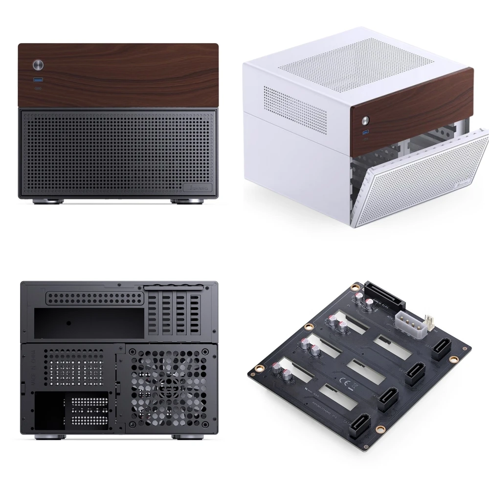 木製パネル採用のNAS向けmicroATXケース「JONSBO N4」が入荷