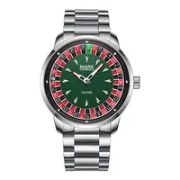 Mark Fairwhale 5031 nouveau 2025 montre pour hommes de marque supérieure Quartz chiffres arabes cadran rotatif roue montre automatique diamant lumineux 3
