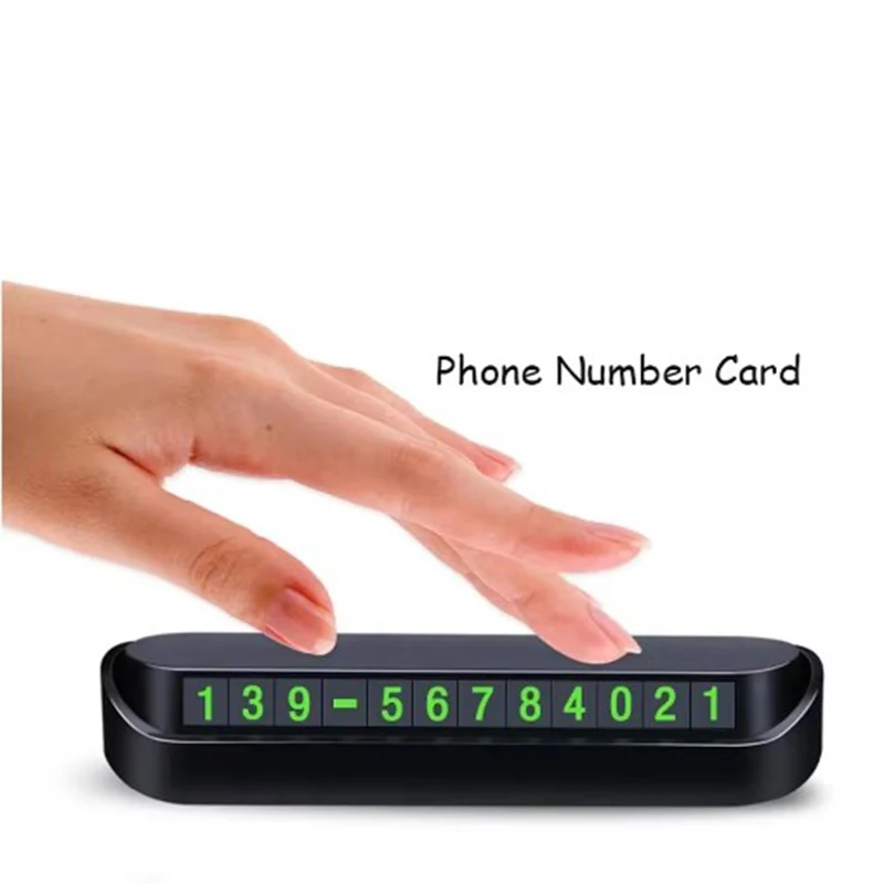 Mobile Phone Sign, Temporary Parking Sign, Interior Mobile Phone Number Retention Device, Creative Decoration