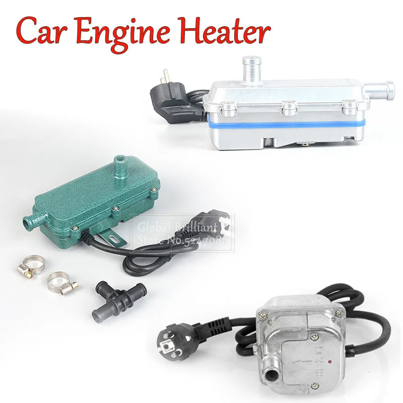220V Car Engine Heater Coolant Preheater 1.5KW 2KW 3KW Water Tank Air  Parking Heater For Motor Caravan Truck Accessories