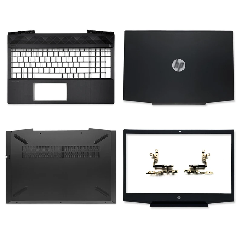 

NEW For HP Pavilion 15-CX Series L20314-001 Laptop LCD Back Cover LCD Front bezel LCD Hinges Palmrest Upper Case Bottom Case