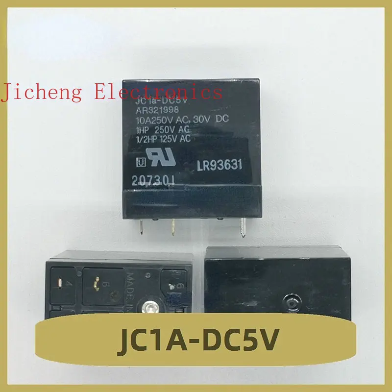 JC1A-DC5V Relay 5V 6 Feet Brand New