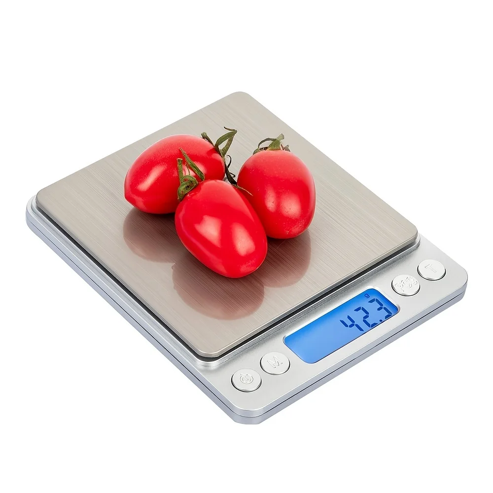 1pc Food Kitchen Scale, Digital Grams And Ounces For Weight Loss