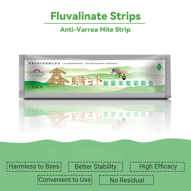 Méhkat Orvostudomány Csík Méh Atka Acaricid Szalag Méhészkedés Varroa Gyógyszergyilkos Mind A Méhész - Image 2