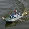 Remote Control Navy Torpedo Boat Model Simulation Battleship Toy Gift Electric RC Ship Model Attack Ship Finished Ship Model 1