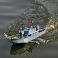 Remote Control Navy Torpedo Boat Model Simulation Battleship Toy Gift Electric RC Ship Model Attack Ship Finished Ship Model 1