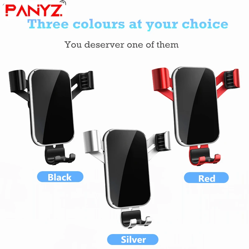 Car Phone Holder For Mazda CX-5 Air Vent 360 Degree Rotation Interior Dashboard Holder Cell Support Phone Bracket