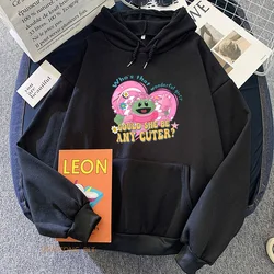 Nanalan Who's That Wonderful Girl Hoodies Female Casual Long Sleeve Hooded Sweatshirts Women/Men Clothing Kawaii Cartoon Hoody