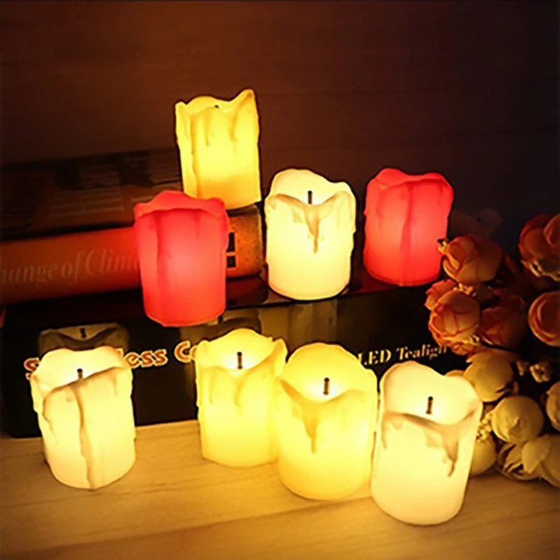 Led Electronic Romantic Candle Led Electronic Candle Lights Fake