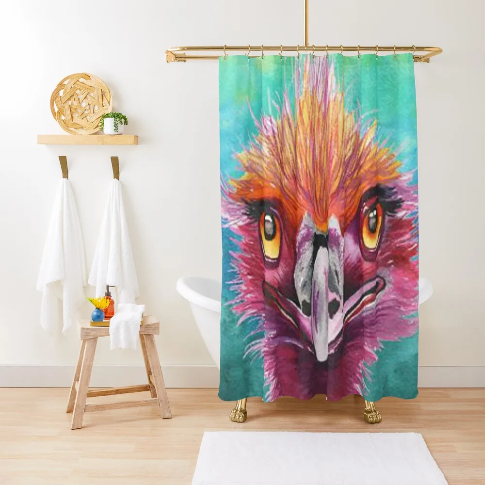 

Emus Of A FeatherShower Curtain Curtains For The Bathroom Washable Waterproof Fabric Shower Curtain