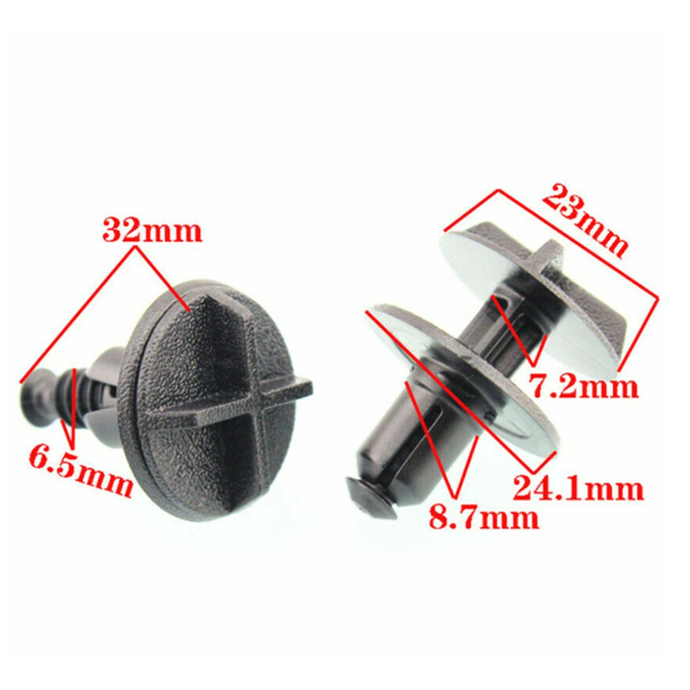 

Fasteners Trim Clips Bumper Direct Replacement Car Bumper Durable Plastic Plastic Fasteners Trim Clips