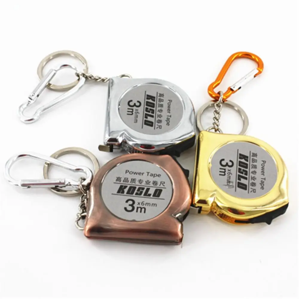 New Hot Easy Retractable Ruler 3 Colors Mini Measure Tape Portable 2m/6.56ft Ruler Tape Measure Tool