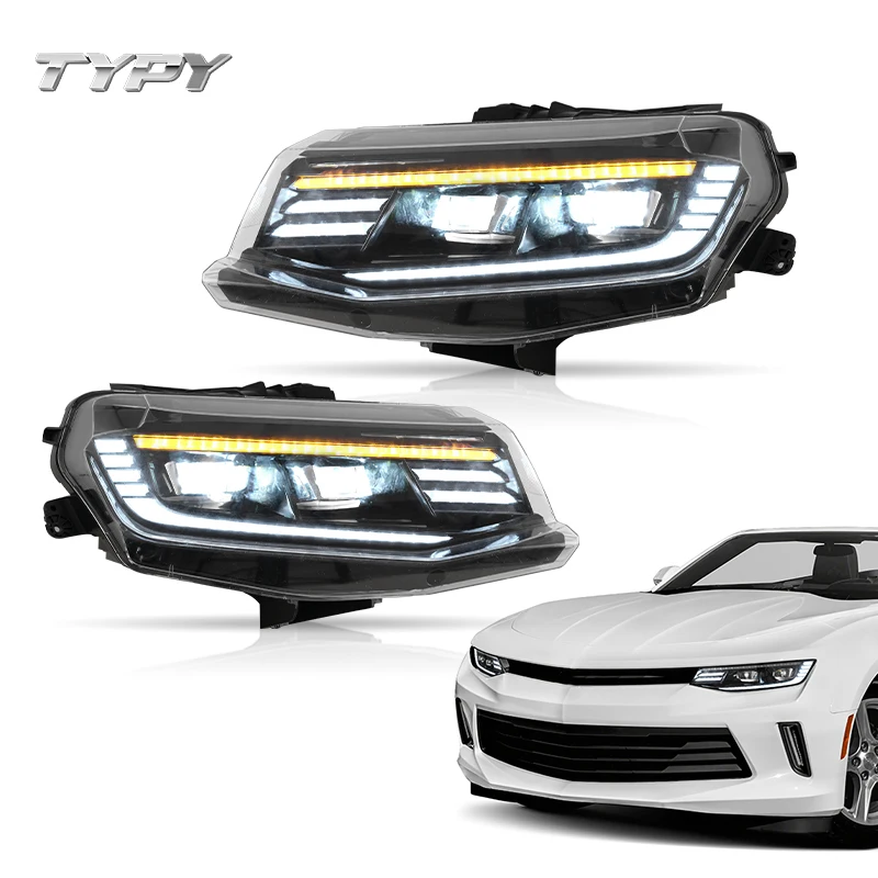 

Car LED Head Light Front Car Light For Chevrolet Camaro Sixth Generation 2016-2019 Headlights
