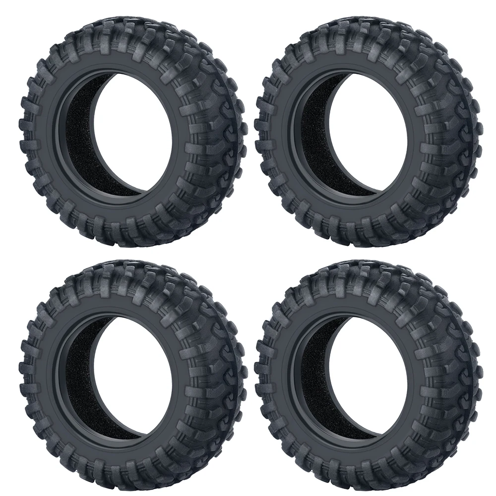 YEAHRUN ε巯    Ÿ̾,  ̴-Z 4x4 1/18  1/24 ۷ ׽þ SCX24 RC ũѷ ڵ, 42x15mm, 4 