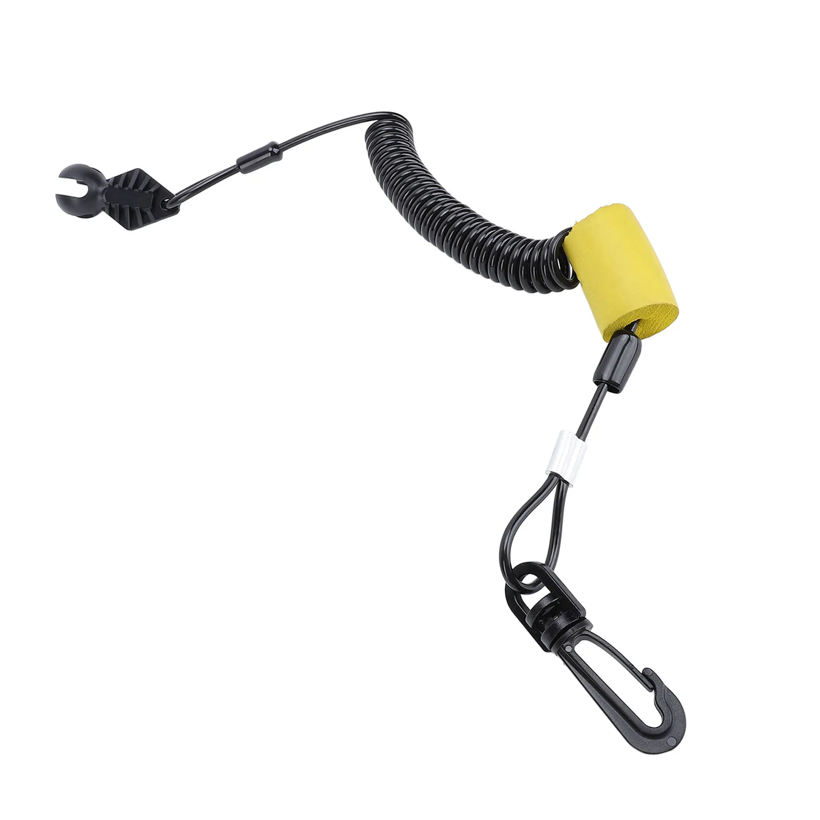 Jet Ski Tether Key Lanyard Elastic Rope 278003092 Anti Theft Learning Key Cord and Clip for Sea-Doo GTI GTR GTX SPARK Wake PRO