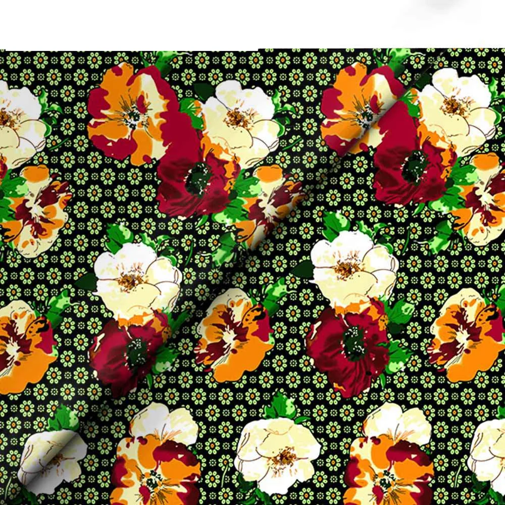 

Hot Sale 2023 New Hot Sell African Wax Fabric Ankara Wax Prints Fabric Ghana Guaranteed Veritable Wax 6 Yards