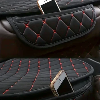 3 قطعة غطاء مقعد السيارة العالمي وسادة مقعد السيارة تنفس الراحة مقعد السيارة حامي وسادة اكسسوارات السيارات الداخلية - Image 3