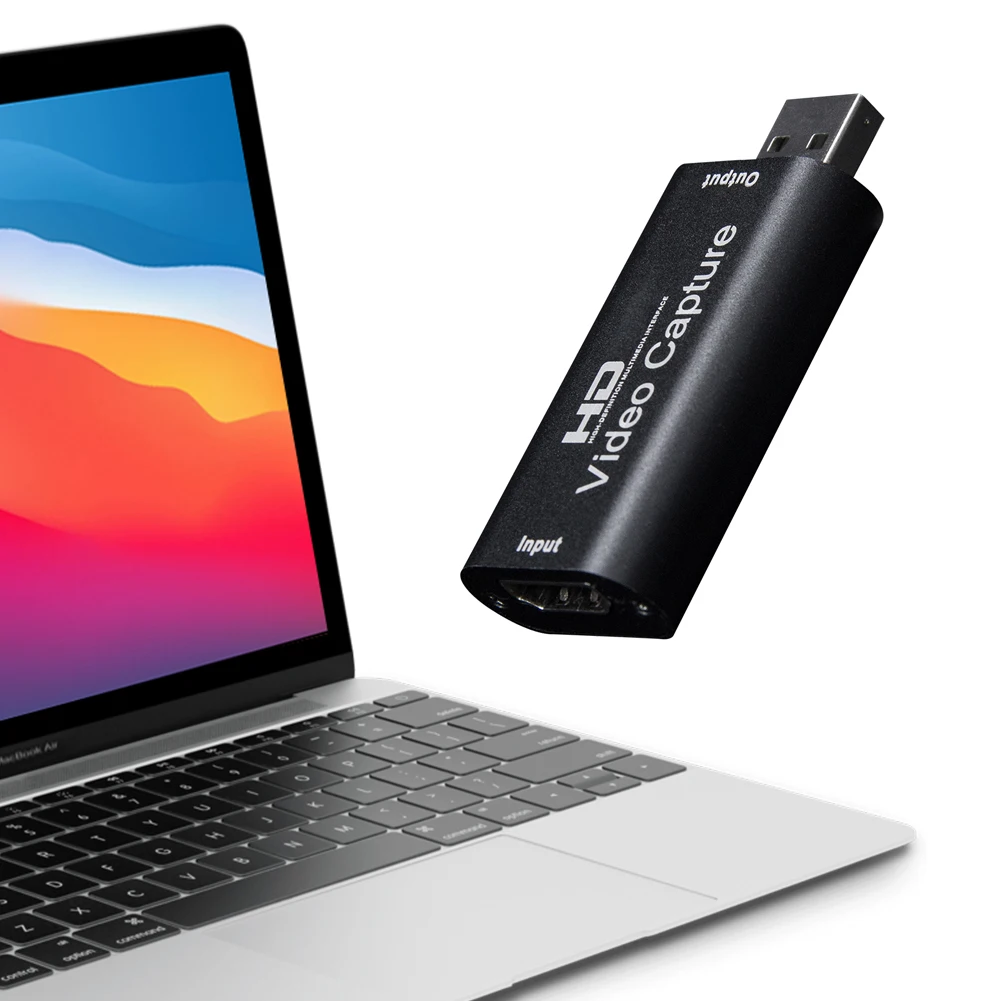 USB 2.0 비디오 캡처 카드, 게임 캡처 카드 어댑터, HDMI 호환, USB 2.0 레코드 캡처 장치, PS4 게임 DVD HD 카메라용