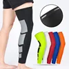 1/2pcs Leg Compression Sleeve Men Women Basketball Running Knee Brace Sleeve Legging Breathable Elastic Cycling Leg Warmers