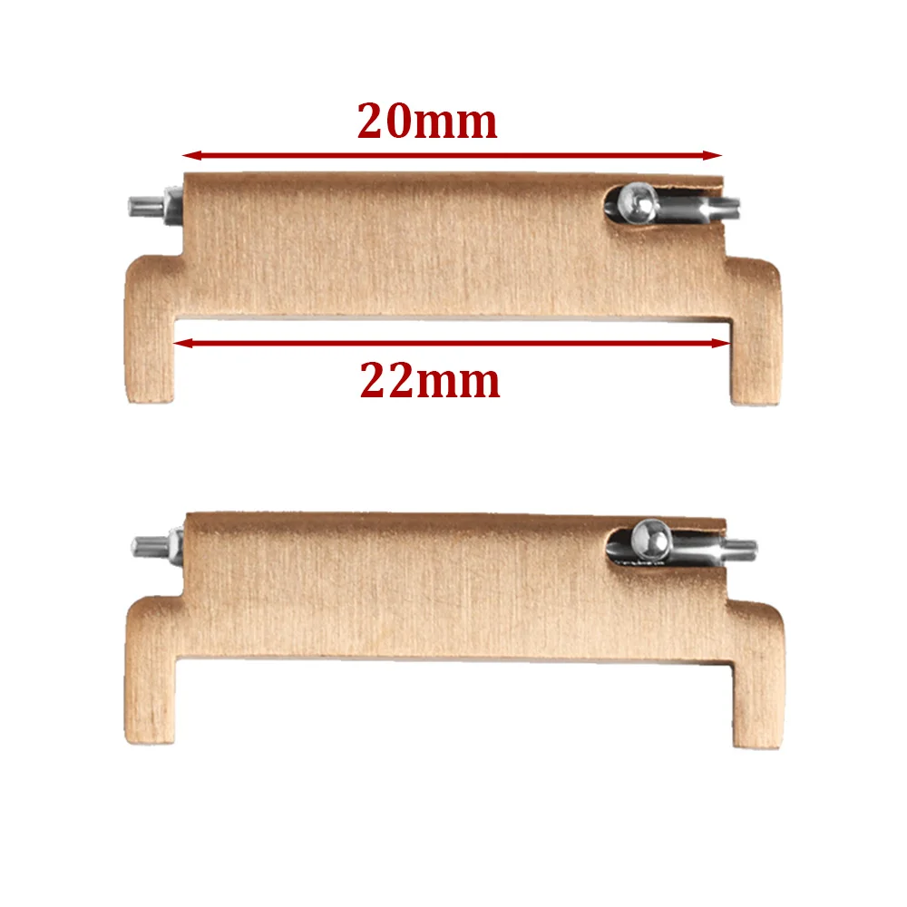 Versatile Quick Release Pin Connectors for Watch Bands - Metal Strap Adapters (1 Pair)