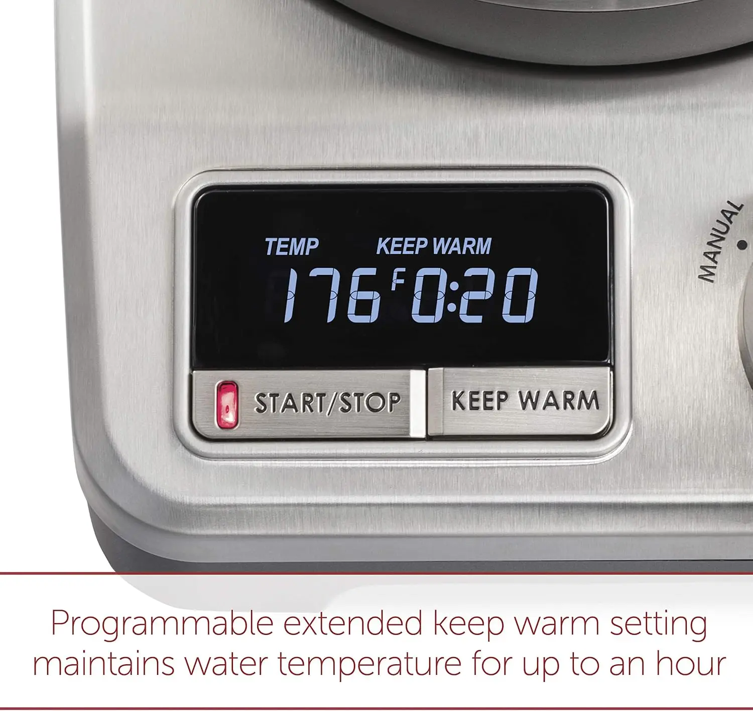 True Temperature Electric Kettle, 1.5 Liter Capacity 4