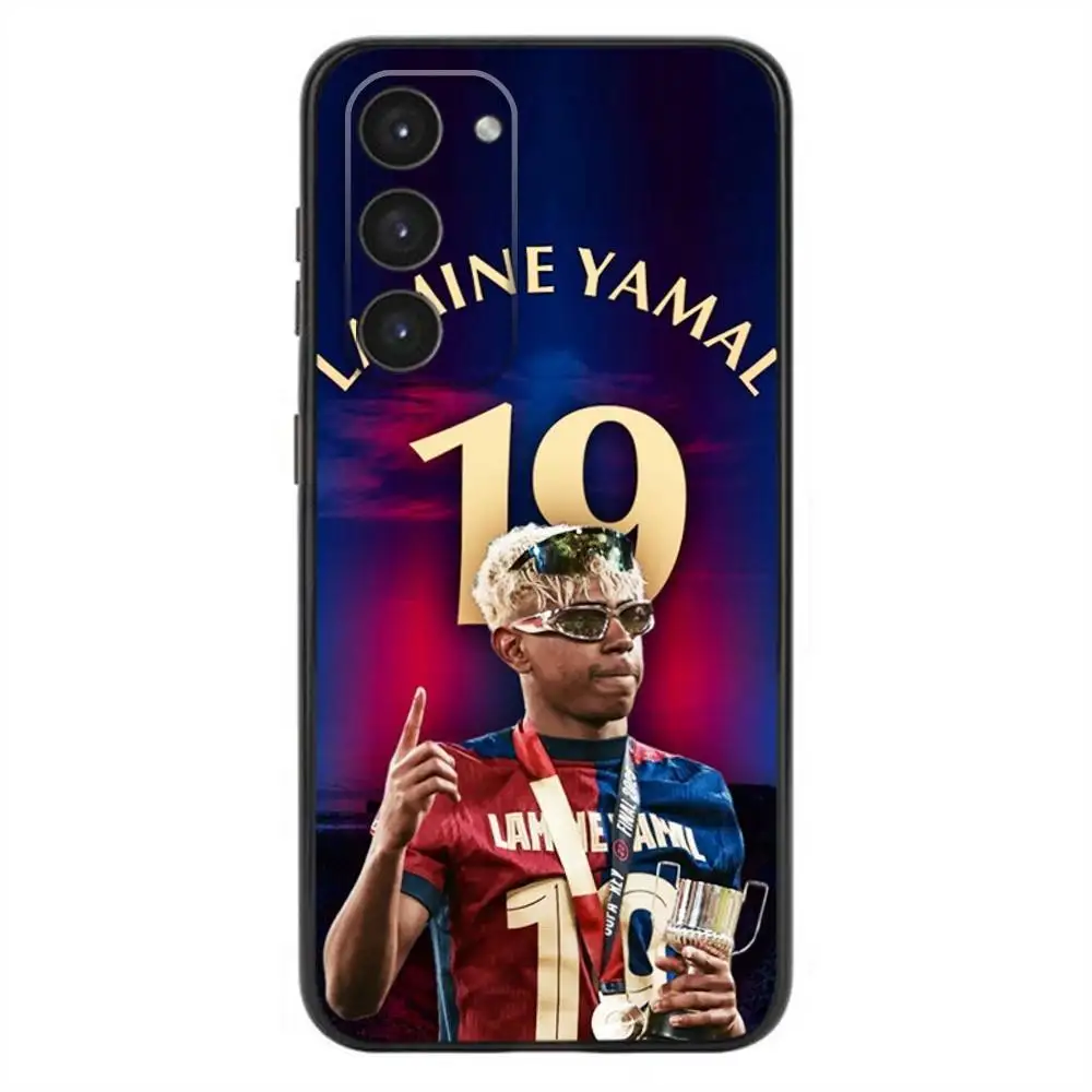 L-Lamine Sport-19 Y-Yamals Soft Silicone Black Phone Case