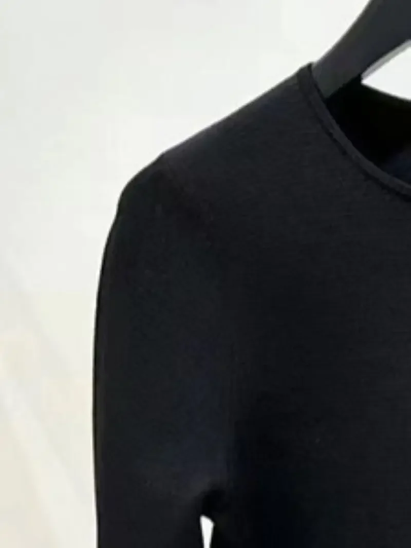 

Women Beaded Diamond Set Round Neck Single Breasted Long Sleeve Elegant Coat or Sleeveless Vest or High Waist A-Line Mini Skirt