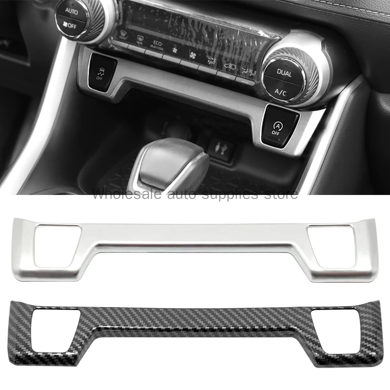 For Toyota RAV4 2019 2020 2021 2022 2023 RAV 4 XA50 Hybrid LE XLE Car  Central Control Seat Heat Button Trim Cover Accessories