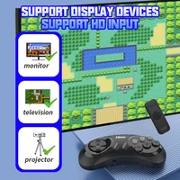 Console de jeu sans fil pour SEGA AnjGenesis, 16 bits, compatible HDMI, jeux TV rétro 4200 + Dendy pour MD David MEGA Drive 3