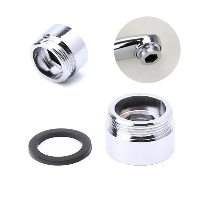 Solid Metal Adaptor Inside Thread Water Saving Kitchen Faucet Tap Aerator Connec DropShipping цена и фото