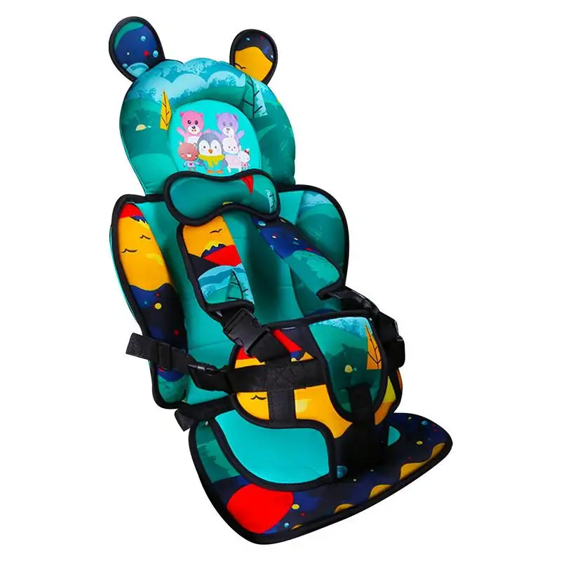 

Car Portable Seat Belt For Child Universal Child Safety Seat Mat for 6 Months To 12 Years Old Breathable Chairs Mats Baby Car