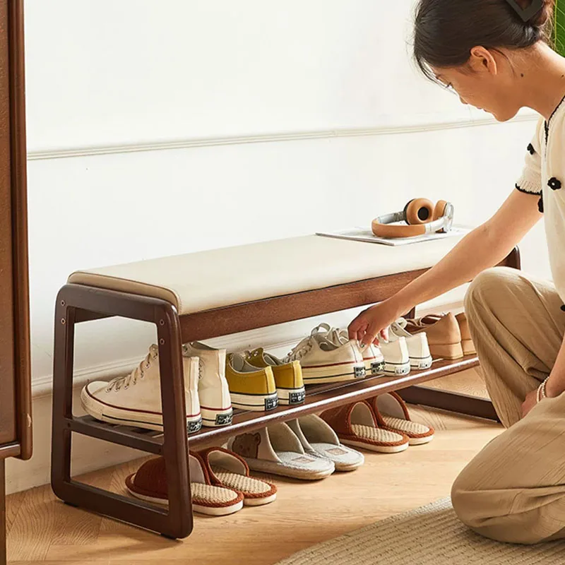 

Metal Home Shoe Stand Storage Luxury Bench Cabinet Entrance Hall Accent Modern Shoe Stand Minimalism Zapatera Home Furniture