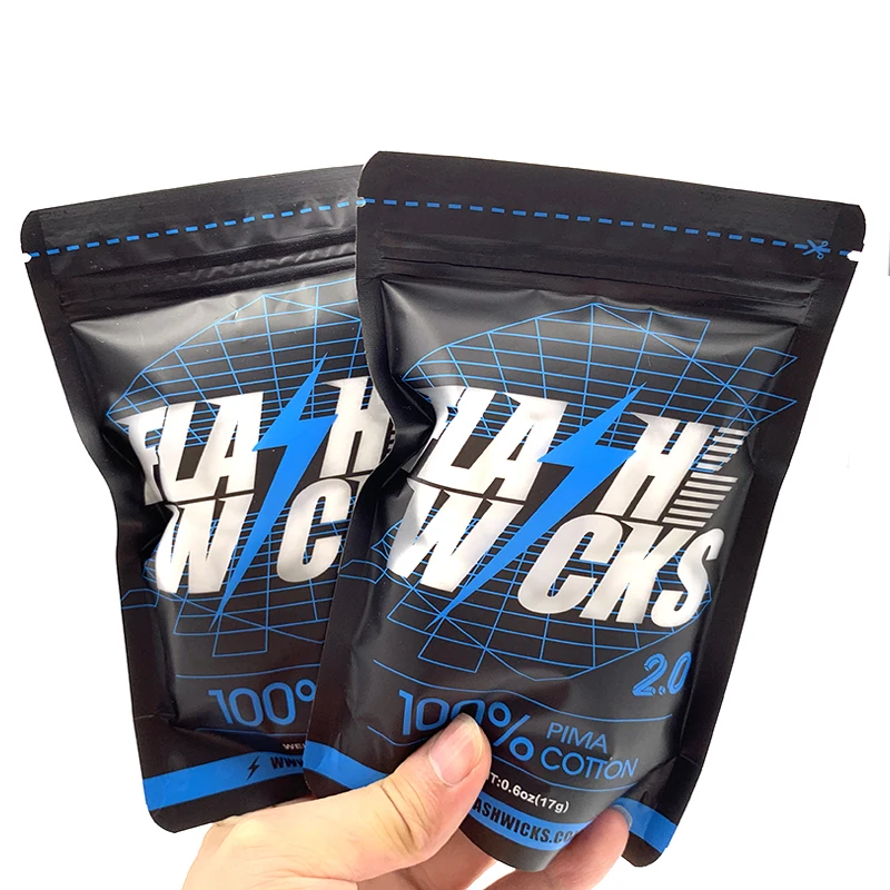 

Vmiss Flash Wicks PIMA Organic Cotton For RDA RDTA Atomizer DIY Flash Cotton Accessories