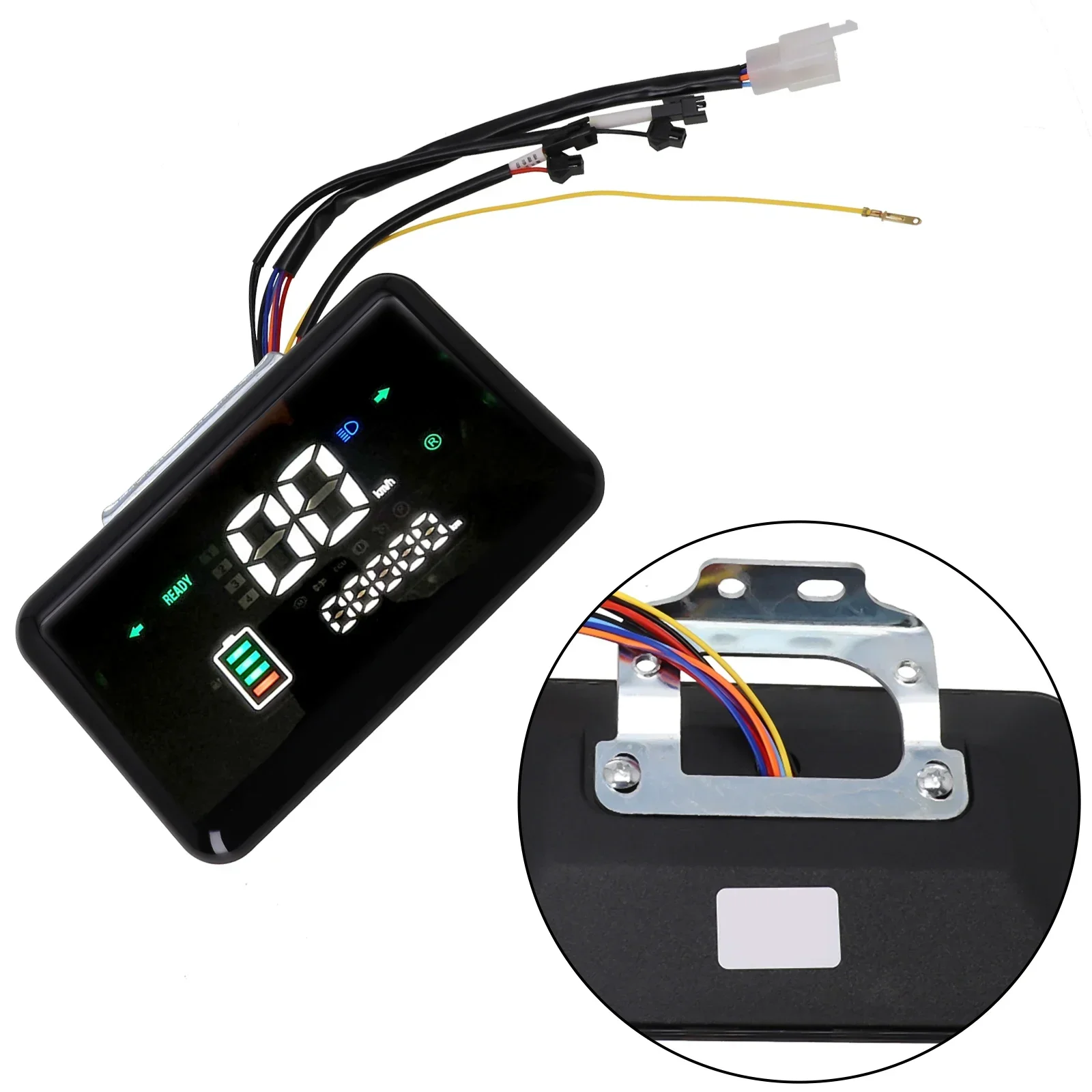 Controller Display Ebike Display 48-72V 6PIN Black Cycling Electric Bicycles Electric Scooter For F6 T1 1N1 DJ