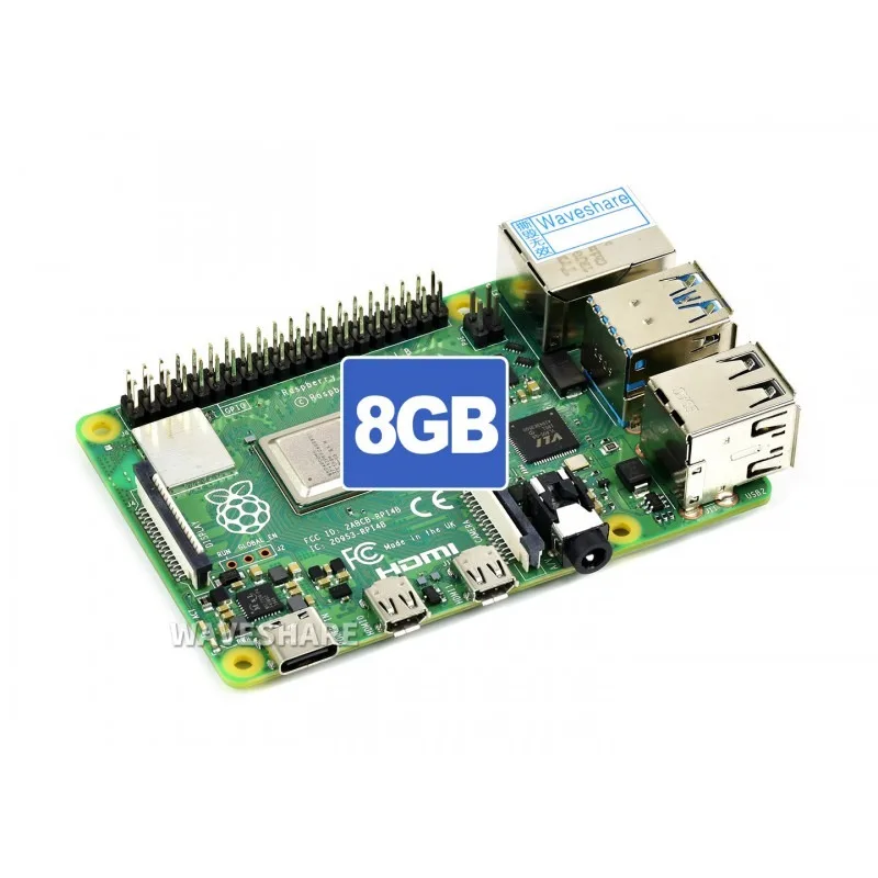 

Raspberry Pi 4 Model B 8GB RAM, Completely Upgraded, PI4B-8GB