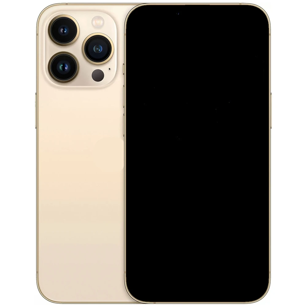 Муляж iPhone 13 Pro Gold / Золотой / Образец для витрины Айфон 13 про /  макет телефона iPhone 13 Pro для розыгрыша
