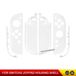 Protective Shell Case Replacement for JoyCon Controllers - Gaming Accessories (White)