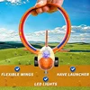 TEMI 4-Pack Foam Planes With 2 Launchers. For Boys 3-8. 4 LED Planes & 20 Darts. Outdoor Toys. 6