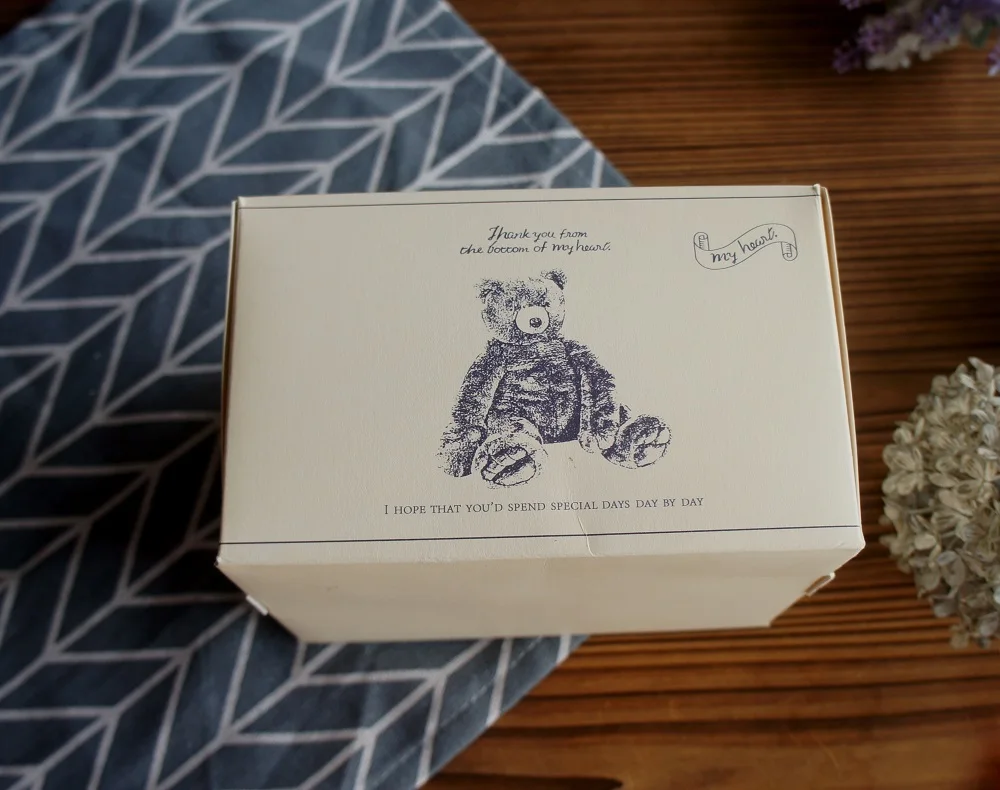 10 Pcs Blue Dog Bear Doll Paper Boxes 15.5×10×12cm for Wedding Birthday Valentine’s Day... - SKU BDBB2204 - UGI Packaging