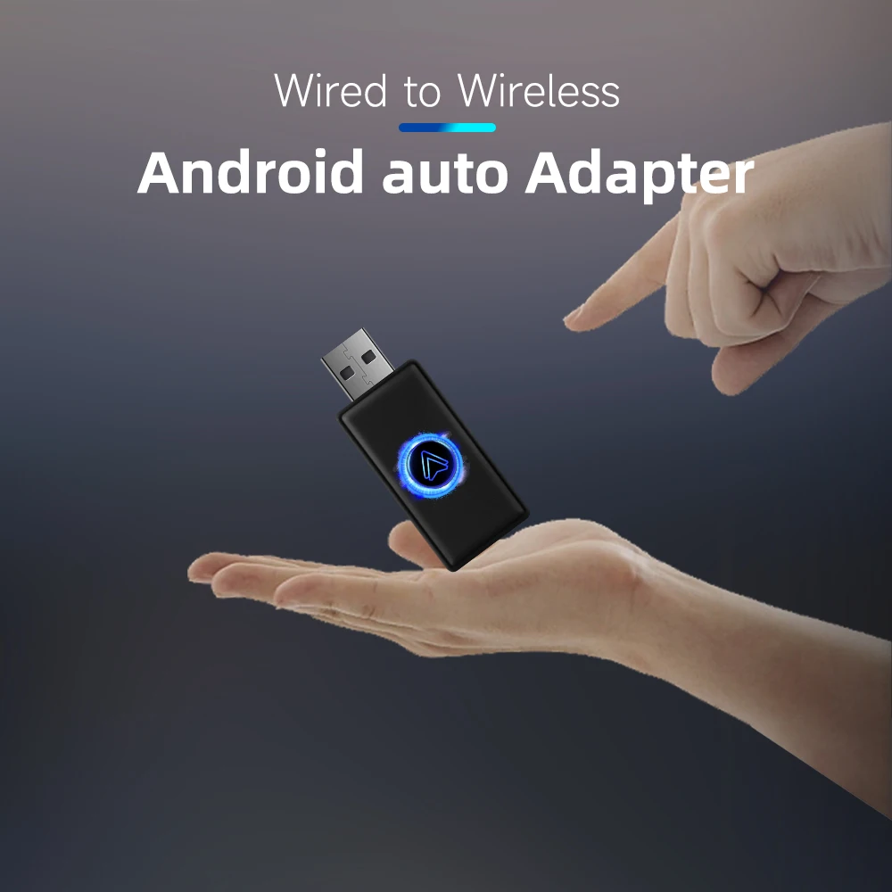 

Mini Body Android Auto Wireless Adapter Smart AI Box Car OEM Wired Android Auto To Wireless USB Dongle Bluetooth Wifi Google Map