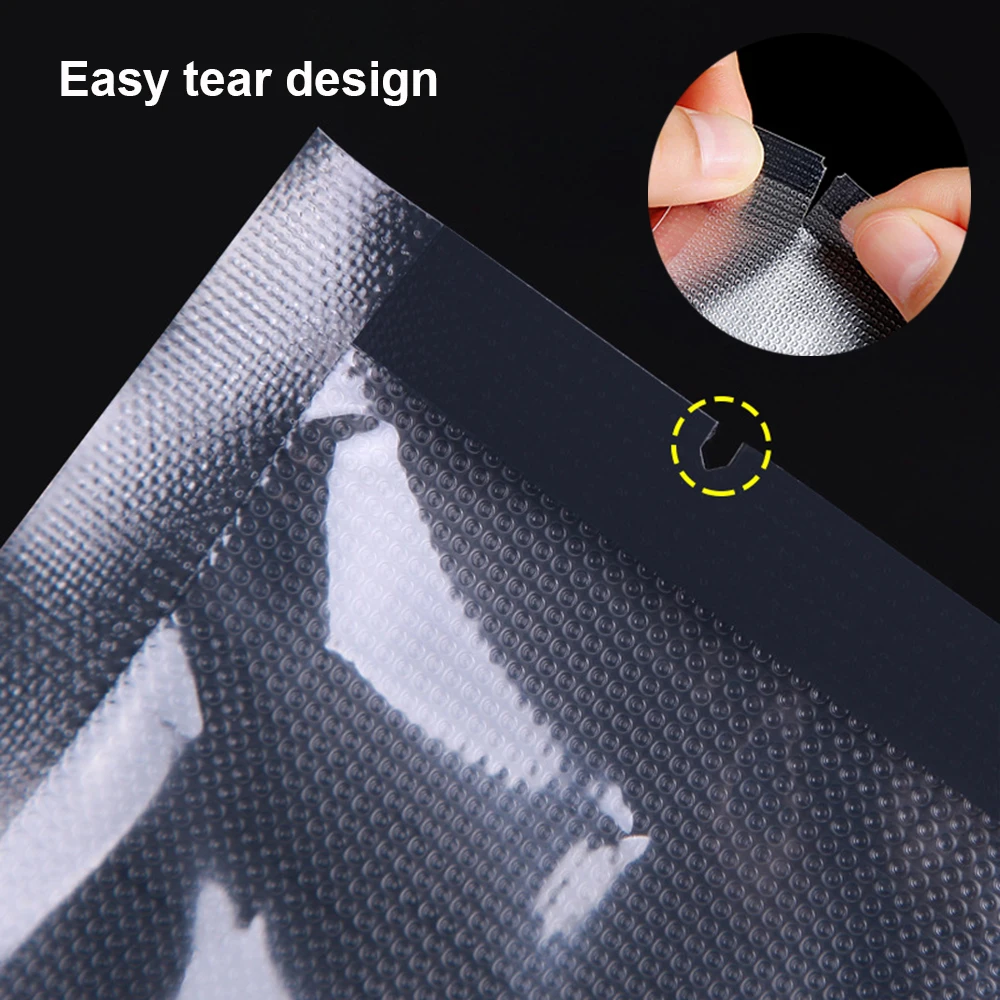 Vacuum Bags For Food 100pcs/Lot BPA Free Vacuum Packaging Bags For Sealer Machine Food Packed Sealing Storage