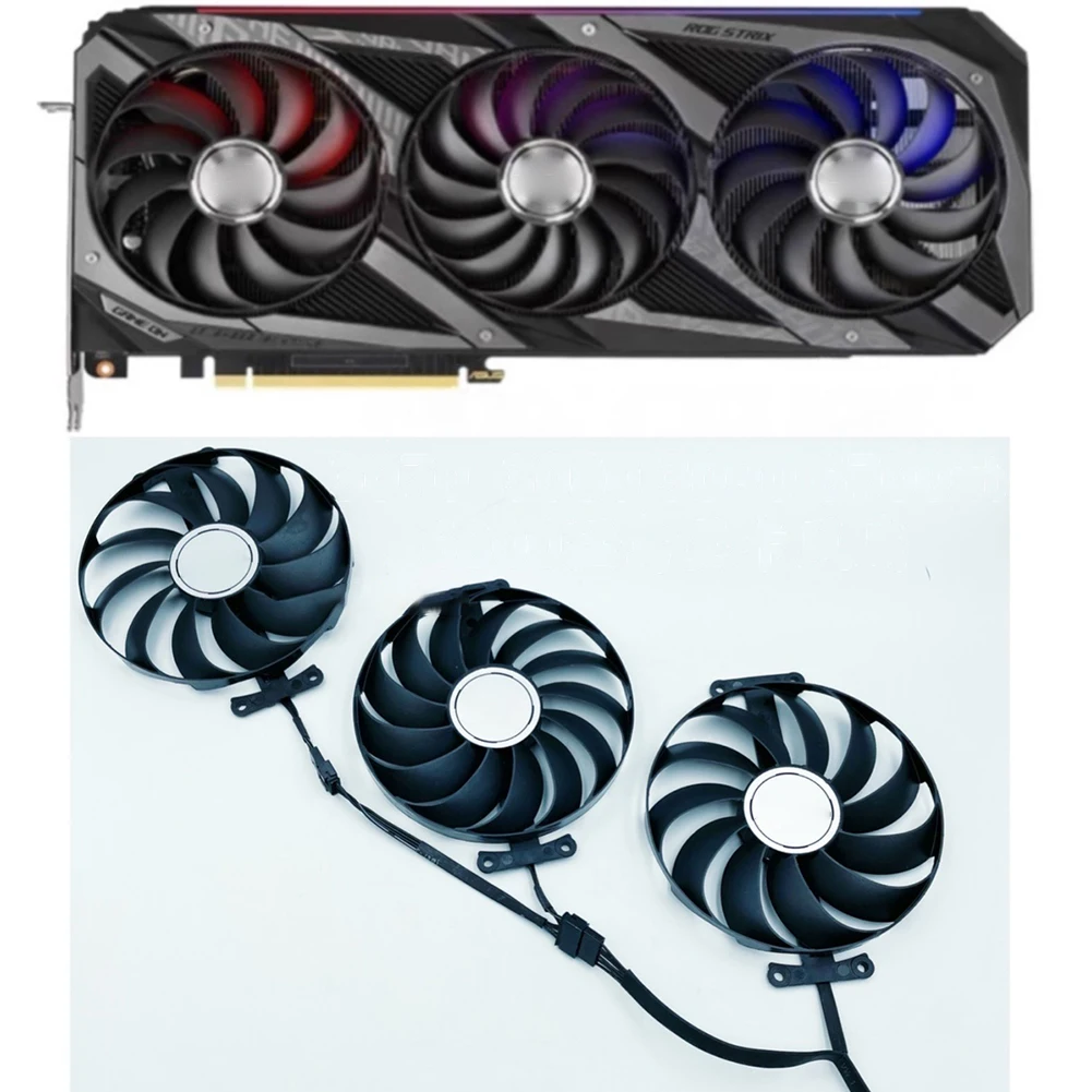 97Mm Per Asus Rog Strix 3060Ti 3070 3080 3090 6700Xt 6800 Ventola Della Scheda Grafica