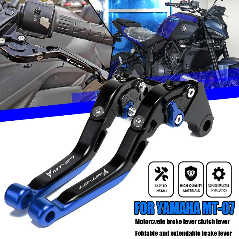 CNC 3D Rhombus Clutch Brake Levers For Yamaha FZ-10 MT-10 2016-2020 2021 Short CNC 3D Rhombus Clutch Brake Levers For Yamaha FZ-10 MT-10 2016-2020 2021 Short