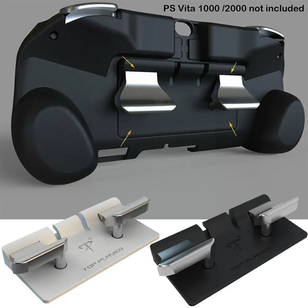 

2 In 1 Case Cover For Ps Vita 1000/2000 Handle L2 R2 Trigger L3 R3 Trigger For Gamepad Accessories I2Q9