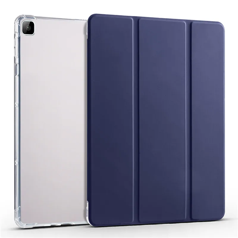 For Matepad T10S Case With Pencil Holder Tablet PU Leather Flip Shell For Huawei Matepad T10 Cover Soft TPU Back Coque + Gift_voghion.com