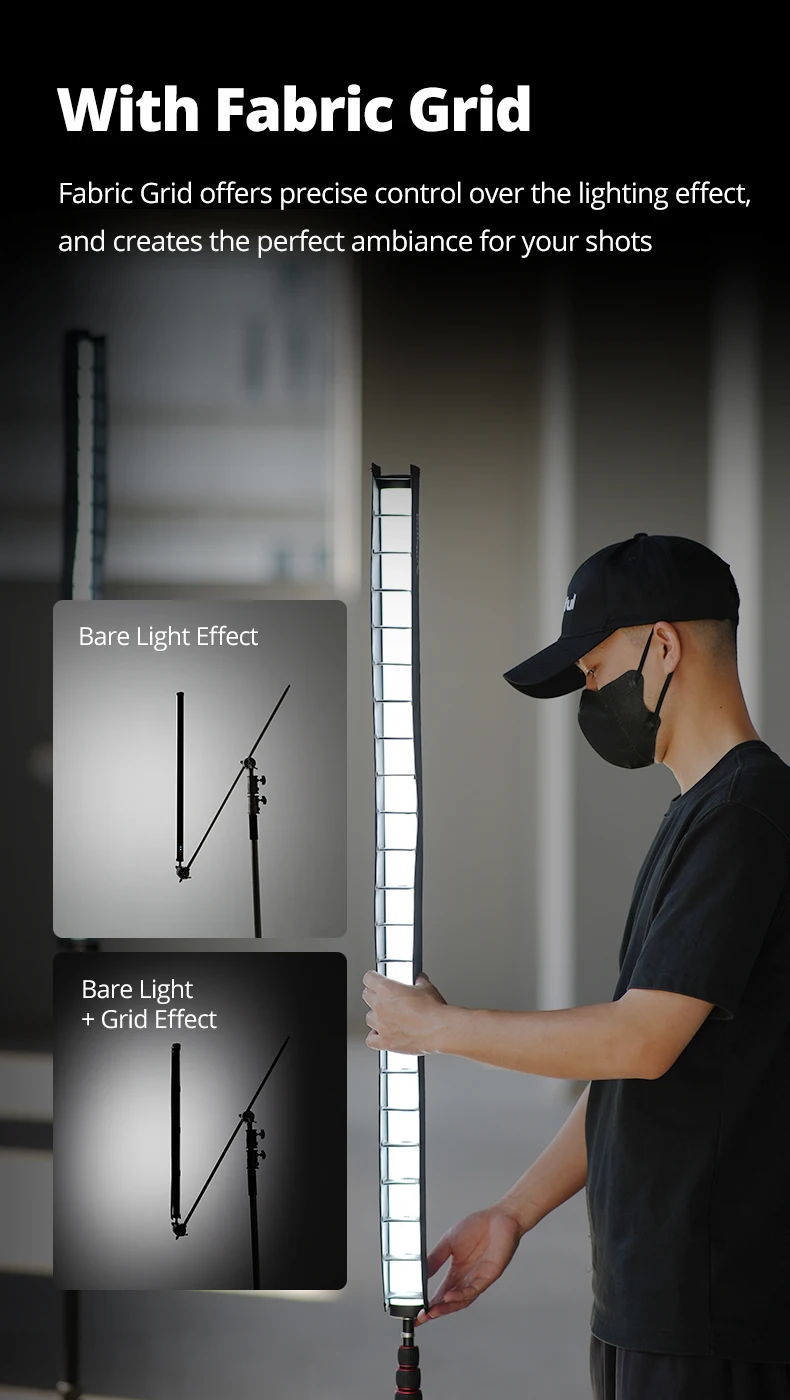 A2 plus 2500K-8500K RGB Tube Light Full Color LED Video Stick Light ,CRI 95+ TLC